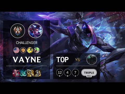 Vayne Top vs Mordekaiser - NA Challenger Patch 11.9