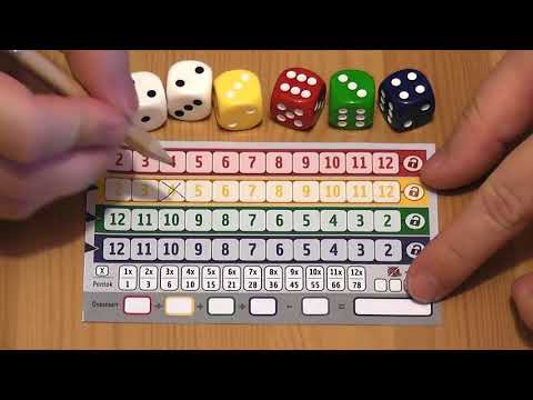 Qwixx kockajáték - d3meeples