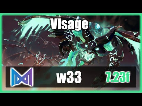 w33 - Visage MIDLANE | KDA: 17/2/6 | New meta | Ez Game | Wipe | 7.23f