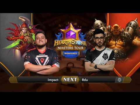 Impact vs RDU | Swiss Round 1 | Hearthstone Masters Tour Ironforge