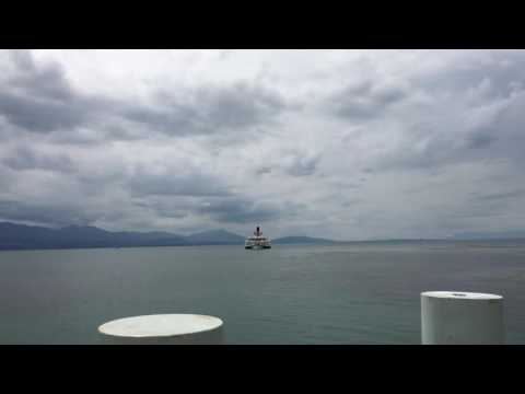 Le "Simplon" arrive à St-Sulpice (13h26, 9.8.2016)