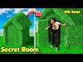 I build my own Secret Room in PUBLIC!! *Hidden Door* Experiment in Public