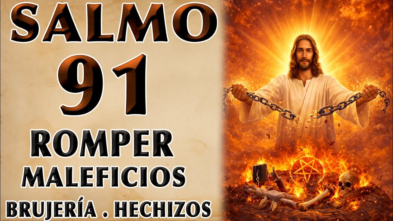 ESCUCHA ESTE SALMO 91 PARA ROMPER MALEFICIOS, HECHIZOS Y ENVIDIAS