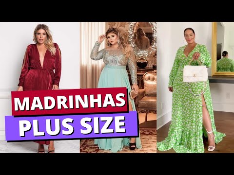 VESTIDO DE MADRINHA PLUS SIZE: 40 Modelos para te inspirar!