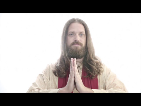 Jesus reciting Unlimited Blade Works chant with Emiya theme