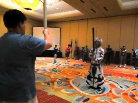 SAM 0111 AM 2012 Sleeping Samurai   Stance & Strike Training Beginner part 2