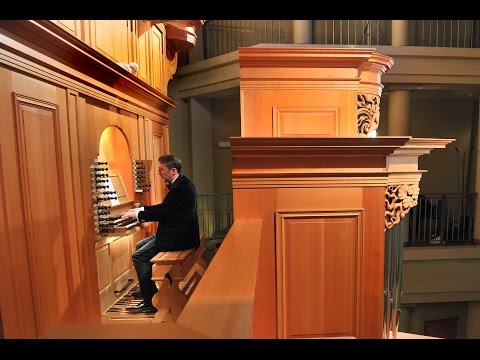 Olivier Latry plays Johann Sebastian Bach O Mensch, bewein BWV 622