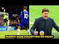 Pochettino and Chelsea Fans went Crazy when Mudryk Scored a Sensational Goal against Arsenal