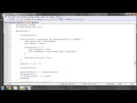 Programming A Chess Engine in C Part 74 - XBoard / Winboard Protocol #3 And Console Mode