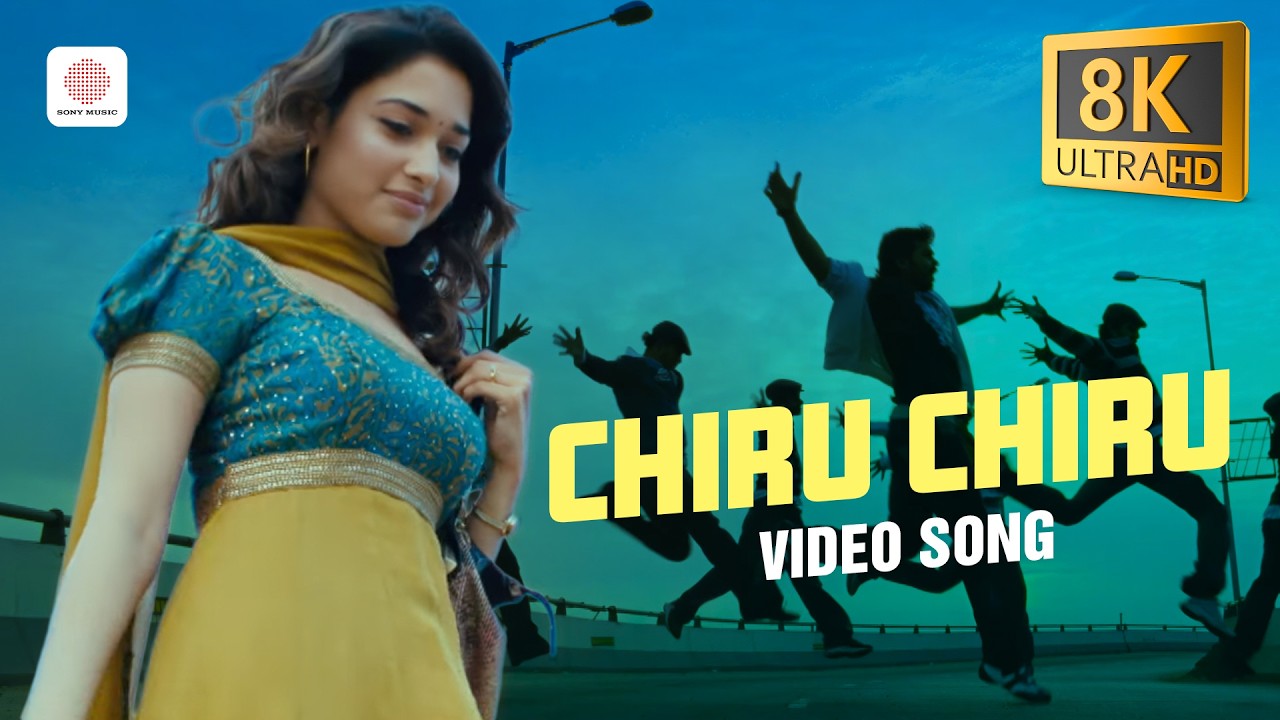 Awaara - Chiru Chiru 8K/4K Video Song | Yuvanshankar Raja | Karthi, Tamannaah