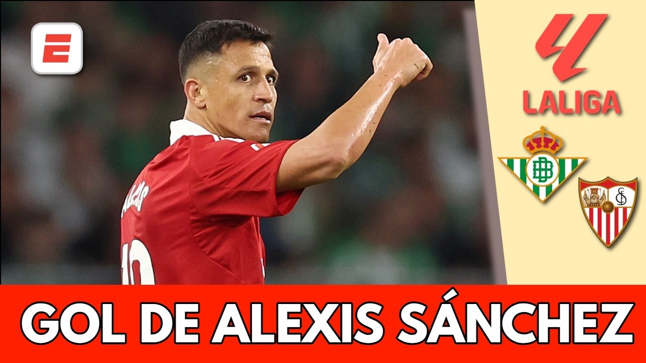 ALEXIS SÁNCHEZ no pierde la magia y anota golazo de cabeza para el descuento del SEVILLA | La Liga