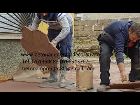 Beton Amprentat Heltiu -  Bacău  Tel.0761350488 -0766543767
