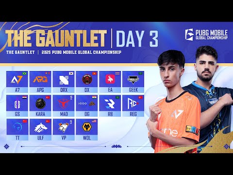[PH] 2025 PMGC League | The Gauntlet Day 3 | PUBG MOBILE Global Championship