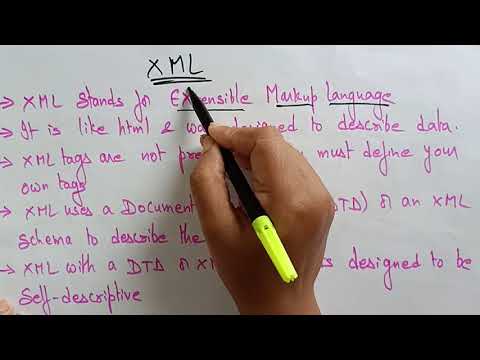 Extensible Markup Language XML | Web Technology | Lec 21 | Bhanu Priya