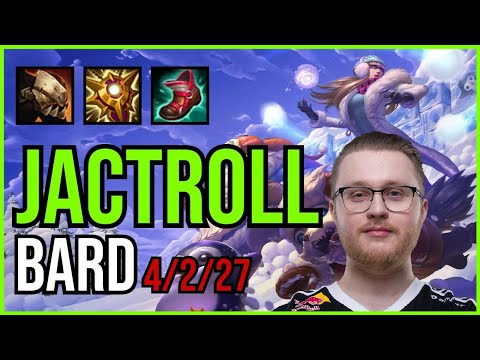 JACTROLL - BARD vs SERAPHINE Support - EUW Challenger - Patch 11.5