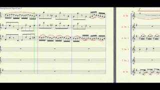 Little Fugue in G Minor by J.S. Bach for Saxophone Sextet