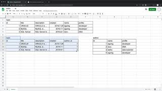 Oracle - 16.2. 테이블의 분해 조립 - 조립하기