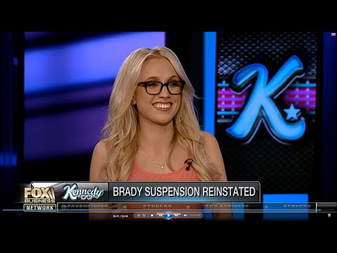04-25-16 Kat Timpf on Kennedy - Tom Brady Suspension Reinstated