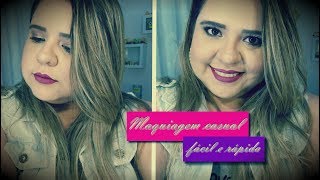 Tutorial - maquiagem casual