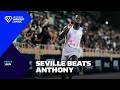 Oblique Seville BEATS Jordan Anthony In Monaco 100m Wanda Diamond League 2026