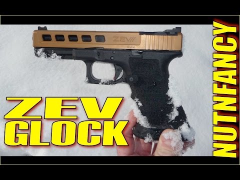 Gen 1 Glock G17 with the Zev Technologies Fulcrum Trigger Upgrade