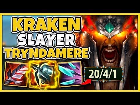 KRAKEN SLAYER IS THE BEST NEW CRIT ITEM OF ALL TIME (UNREAL DAMAGE) - League of Legends