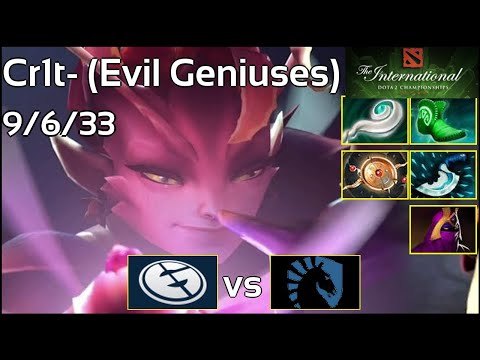 Support TI8: Evil Geniuses.Cr1t- TI8 Main Event - LB Round 5 - TI 2018 -  Dark Willow