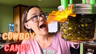 COWBOY CANDY: How to waterbath can Candied Jalapeños