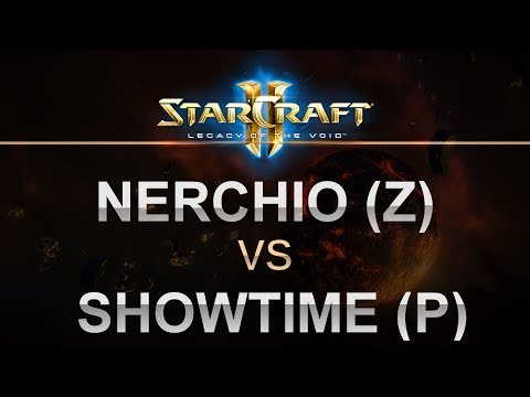 StarCraft 2 - LOTV - Nerchio (Z) v ShoWTimE (P) on Battle on the Boardwalk