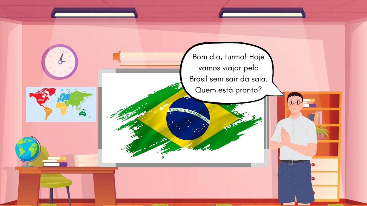 Localização do território brasileiro