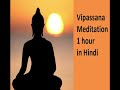 Vipassana Meditation 1 Hour  Inner Peace ( no ads)