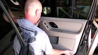 2006 Ford Escape door ajar diagnose and fix