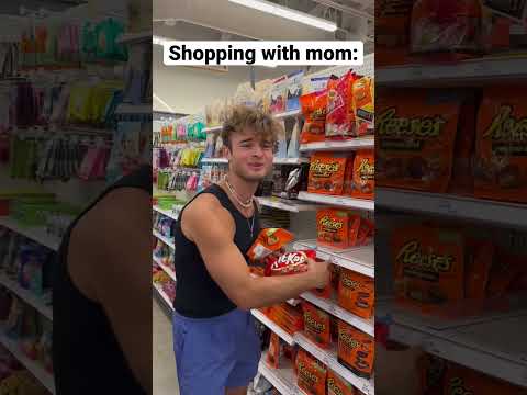 MOM VS DAD SHOPPING 😂 - #shorts