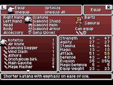 Let's Play Final Fantasy V Advance #34 - Ascending Exdeath's Castle