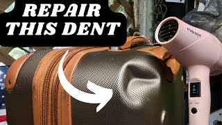 Hard Shell Suitcase Dent Repair