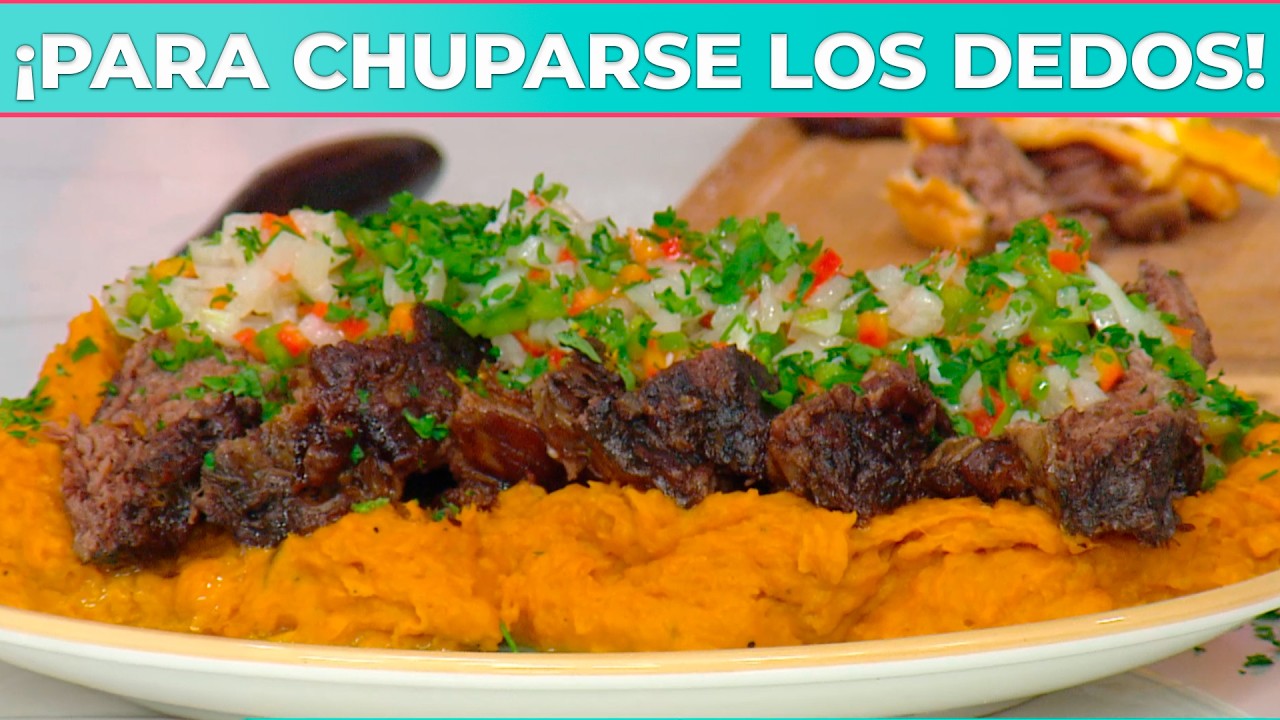 VACÍO BRASEADO AL MALBEC Y CREMOSO DE CABUTIA: Receta de Jime y Coco para comer al plato o sandwich