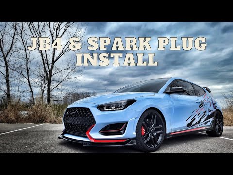 2019+ Hyundai Veloster N Burger Motorsports JB4 & HKS Spark Plugs Installation, Plus Driving Clips