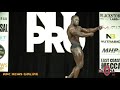 2019 IFBB NY Pro Classic Physique 8th Place Kwame Adom