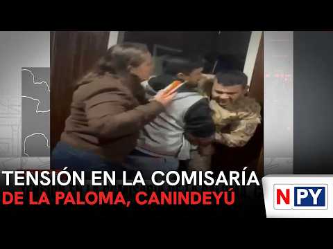 Tensión en la comisaría de la Paloma, Canindeyú