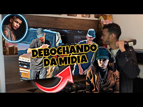 ( REACT ) 🔥 VLOGS REACT 🔥 MC MANEIRINHO , L7NNON - DEBOCHANDO DA MIDIA  (Prod. Ian Girão)