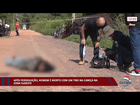 Após perseguição, homem é morto com um tiro na cabeça na zona sudeste 14 12 2021