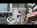 manila diaries: bgc vlog, aesthetic cafes, shopping, makati cafe, aesthetic ph vlog
