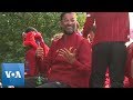 Liverpool Celebrate Champions League Win With Fans