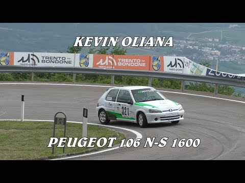 SALITA TRENTO - BONDONE 2025 | KEVIN OLIANA | PEUGEOT 106 N-S 1600 | BY BELLUNOVIDEO