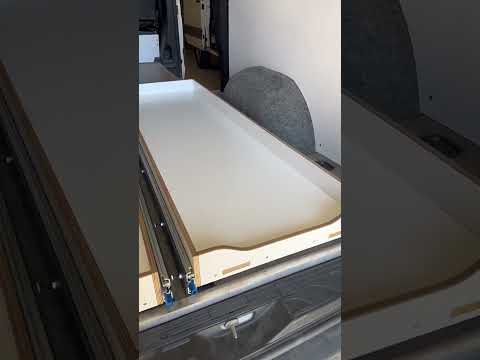 Upgrading my van storage with the VADANIA VD2053 heavy duty drawer slides
