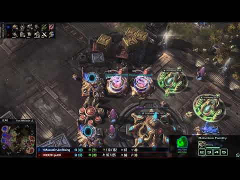 Starcraft 2 - puCK vs JimRising - PvZ
