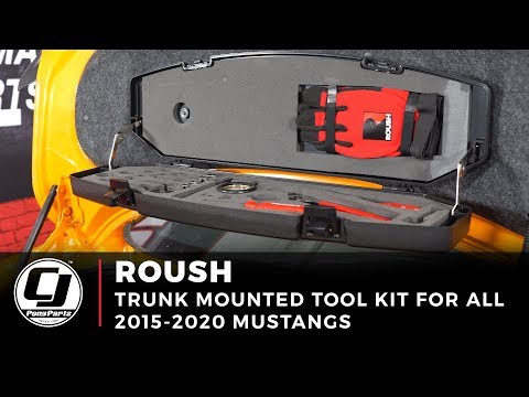2015-2020 Mustang Install | Roush Trunk Mounted Tool Kit