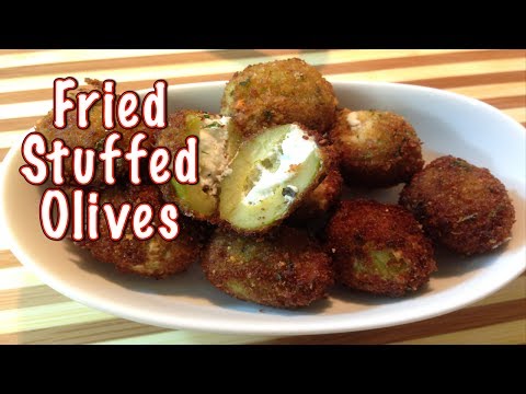 Stuffed Fried Olives