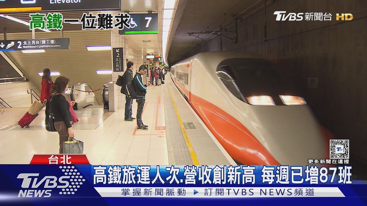 高鐵運量創新高「一座難求」 專家:重擊客運交通資源大失衡!