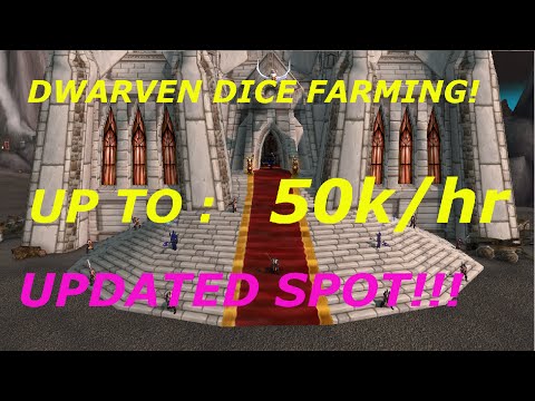 WoW 6.2.2 : Up To 50k/hr UPDATED SPOT (Decahedral Dwarven Dice) Gold Farming Guide - Pickpocketing